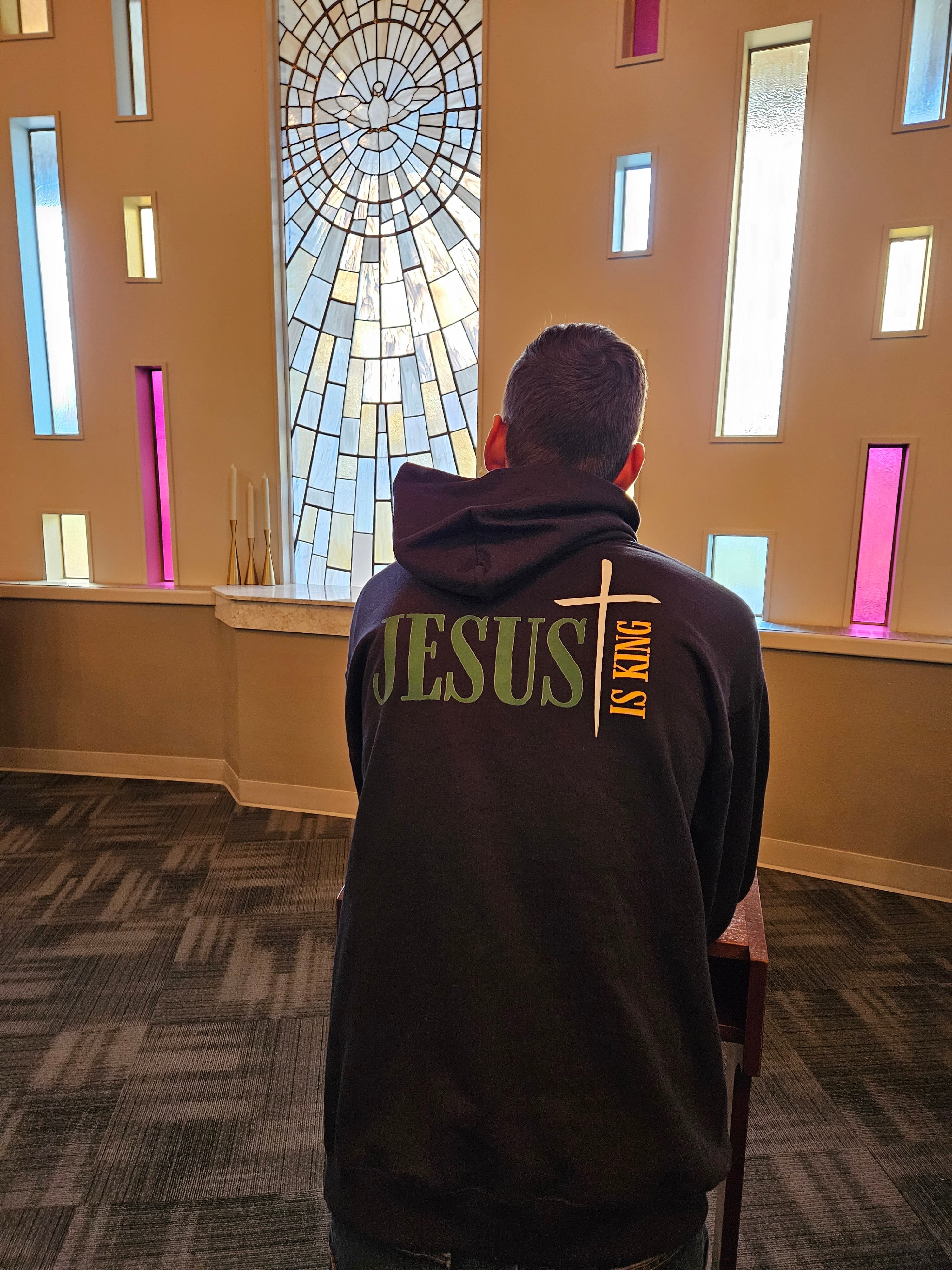 Printed hoodie for a school fundraiser